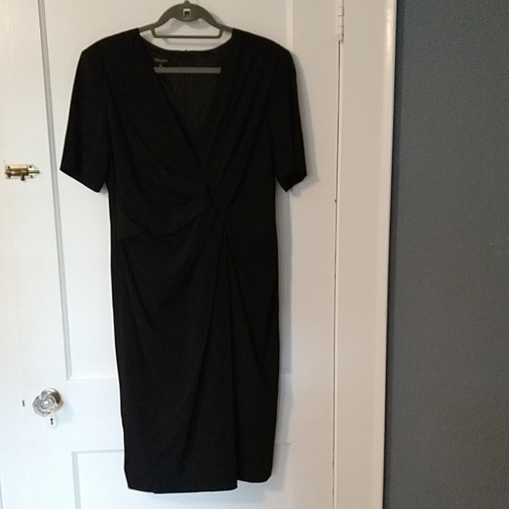 SOLD-Black Escada dress, size 42